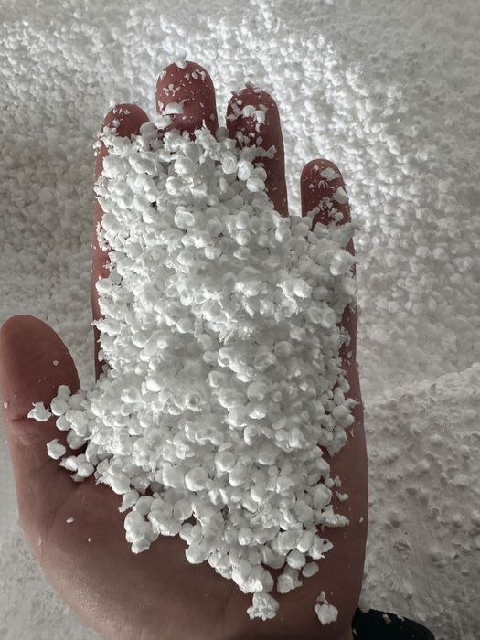 Гранули пінопласту Крихта EPS90 для бетону Пенопластовая крошка шарики