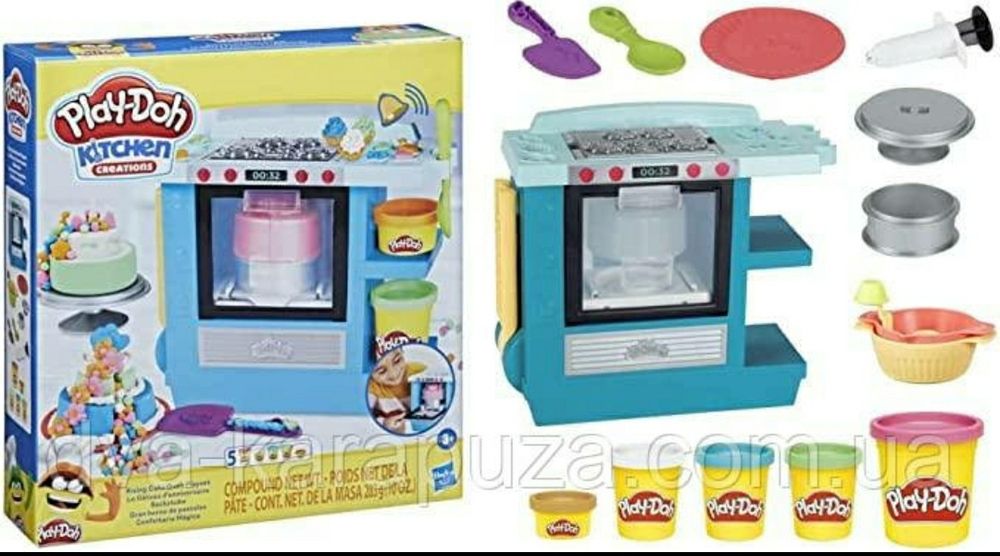 Наборы с пластилином Play Doh, фабрика, СТО, домик, мороженое!