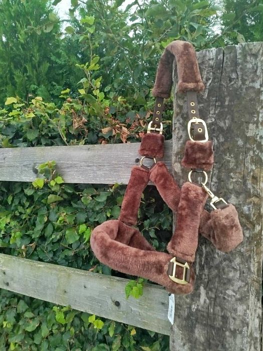 WALDHAUSEN COZY Kantar z futrem syntetycznym, brown/gold Full