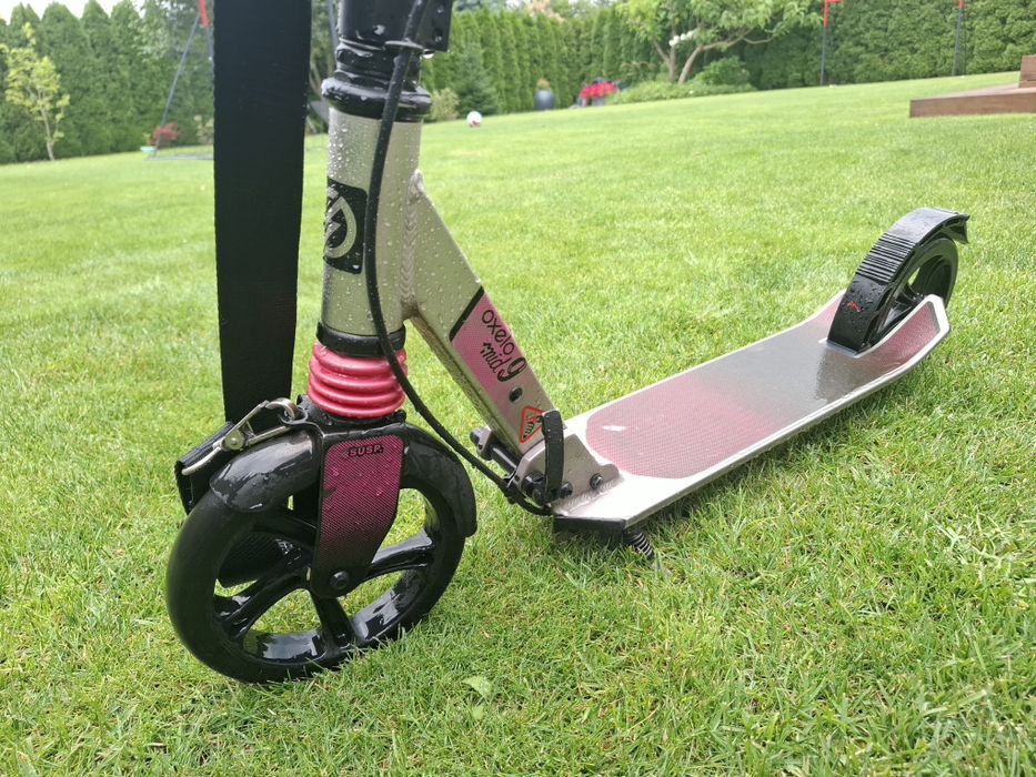 Hulajnoga miejska Oxelo Mid 9 Decathlon | Amortyzator | Składana