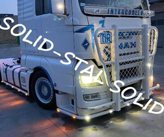 Orurowanie POD ZDERZAK  Scania S / R Next Generation POLEROWANE