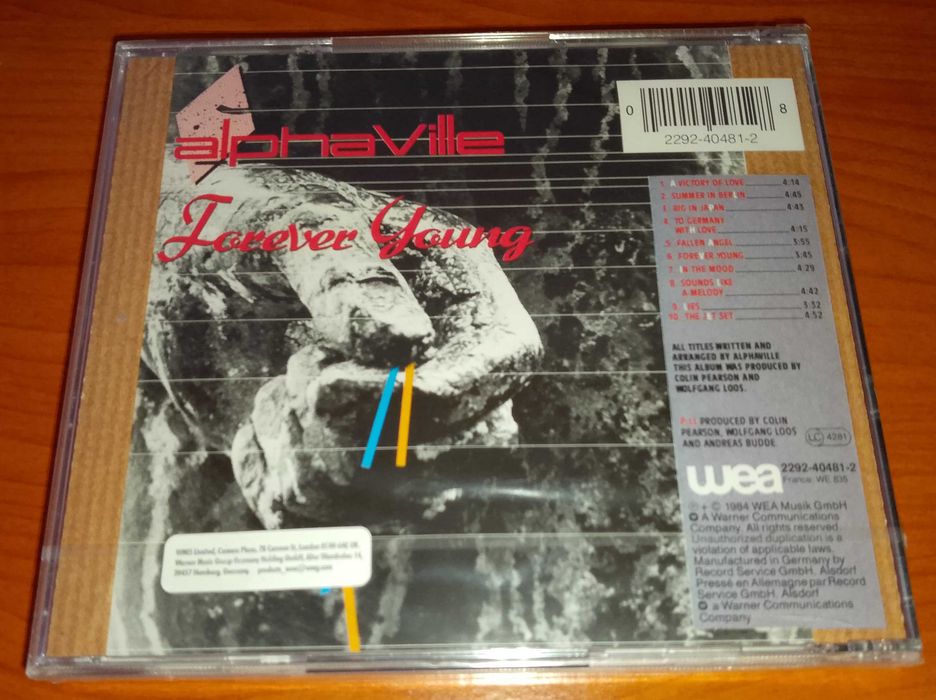 CD Alphaville - Forever Young