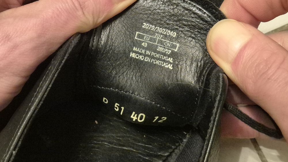Buty Zara Man skórzane z Portugalii roz. 43