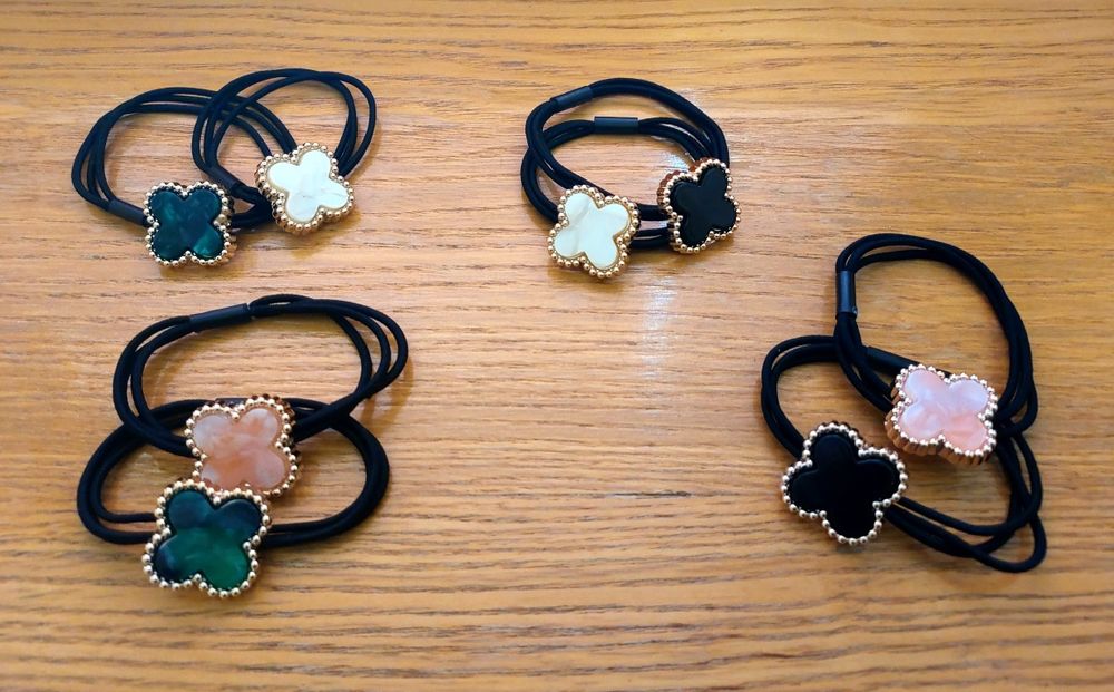 Van cleef  набір гумки для волосся 8 шт