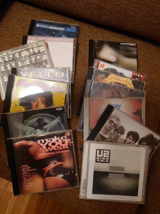 Cd disk, cd диски одним лотом - U2  Rammstein  Led Zeppelin Sabrina  Nick Cave Eloy Yello...