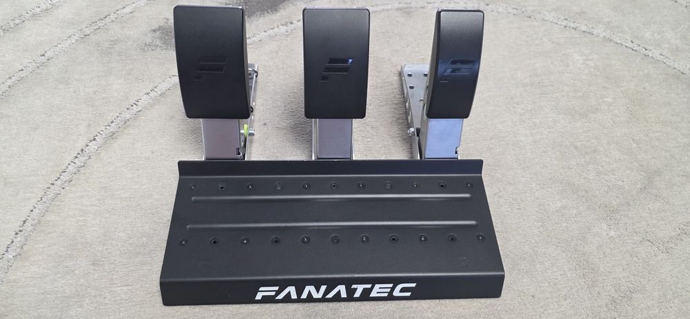 Педалі гоночні Fanatec CSL Pedals + LoadCell + Clutch мод
