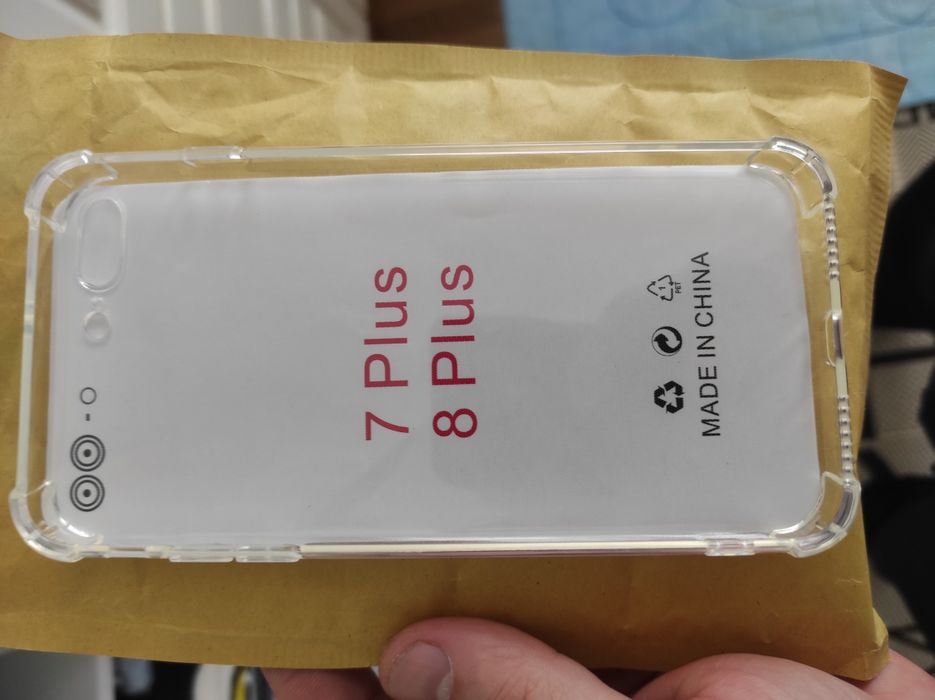 Чохол силіконовий iPhone 7plus 8plus новий