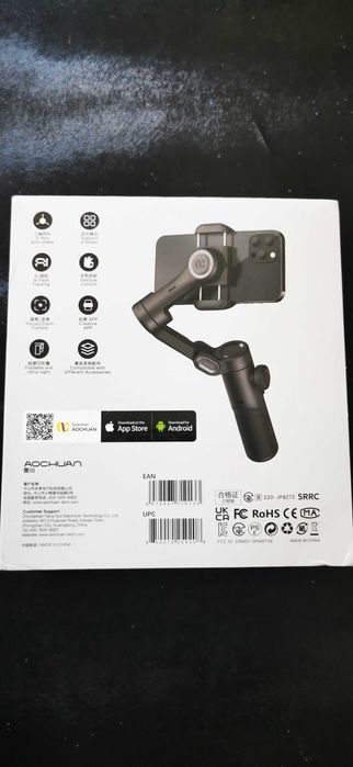 Estabilizador para Smartphone 3 Eixos - Novo