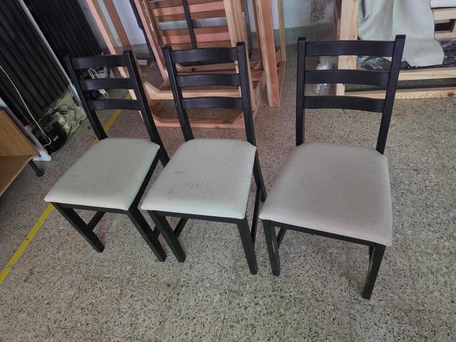 3 cadeiras Usadas Ikea