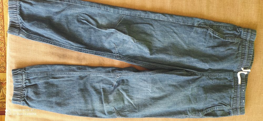 Dwie pary spodni chłopięcych 134 Cubus i H&M