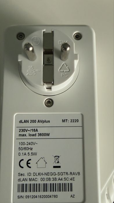 Powerline Devolo dLAN 200 AVplus