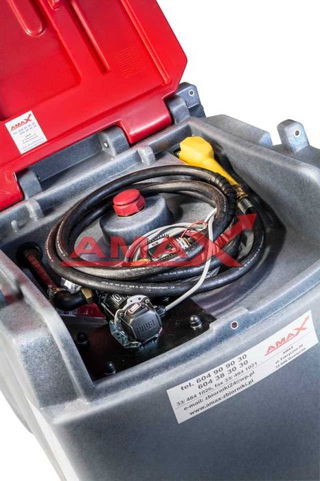 Zbiornik na paliwo 600L mobilny na olej napędowy atesty AMAX