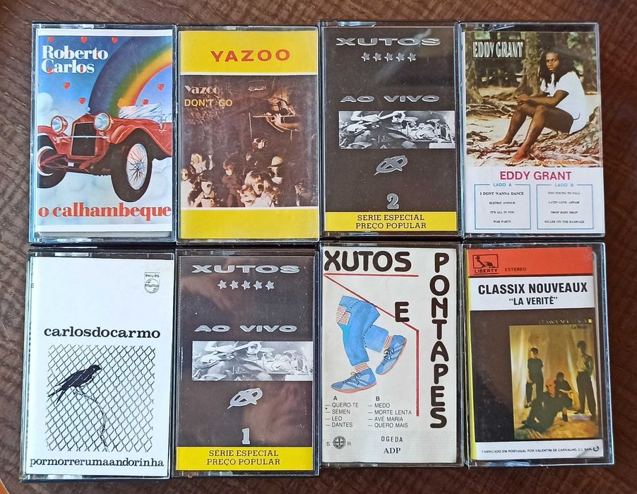 Cassetes audio antigas