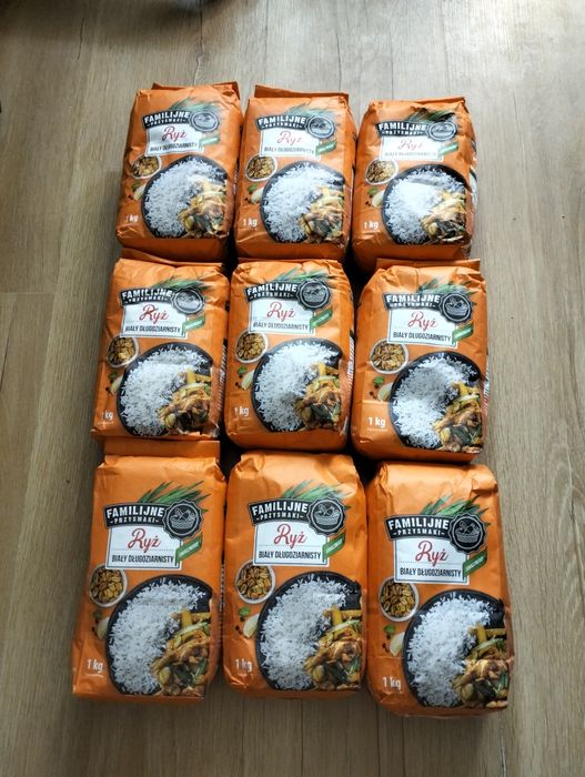 Ryż długoziarnisty 9KG