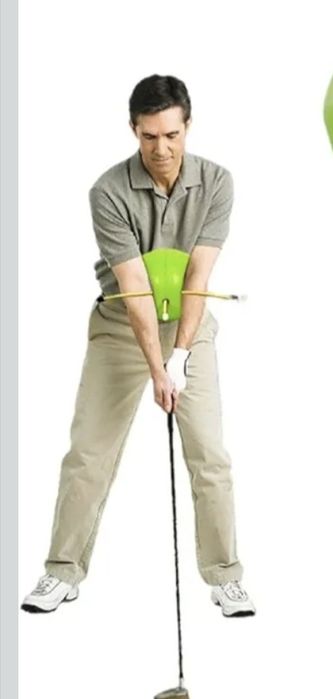 Treinador de swing para golfe, em muito bom estado.