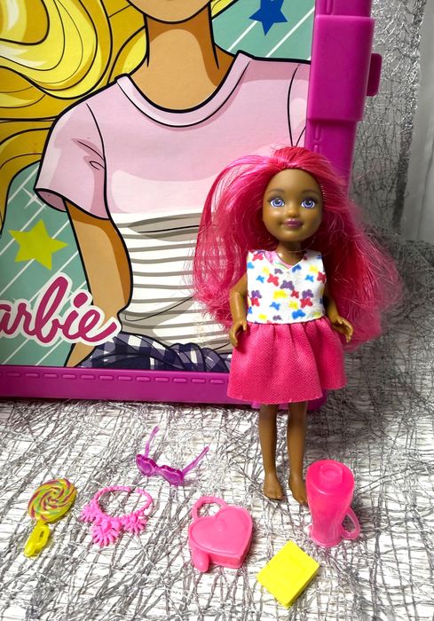Кейс, лялька Барбі та Челсі і аксесуари Barbie Mattel