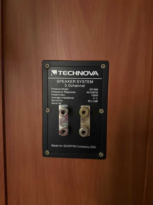 Комплект акустики 5.0 Technova
