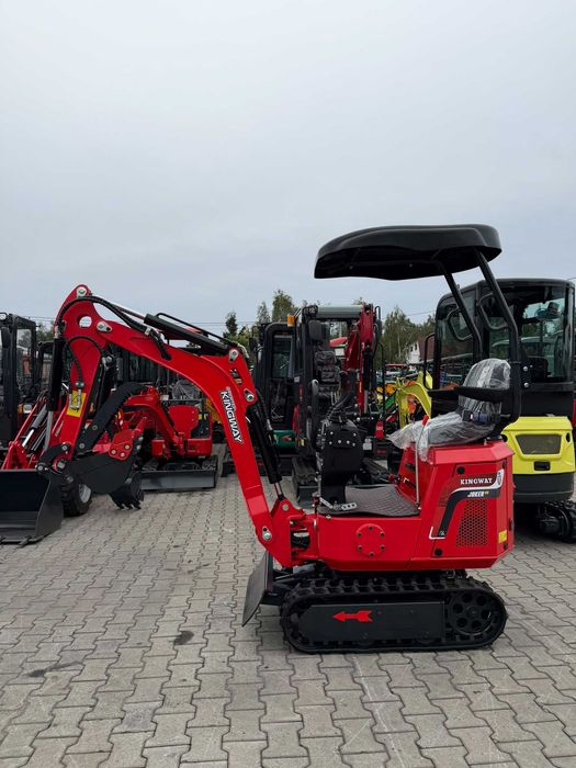 Nowość Minikoparka KINGWAY JOKER 700 kg full opcja