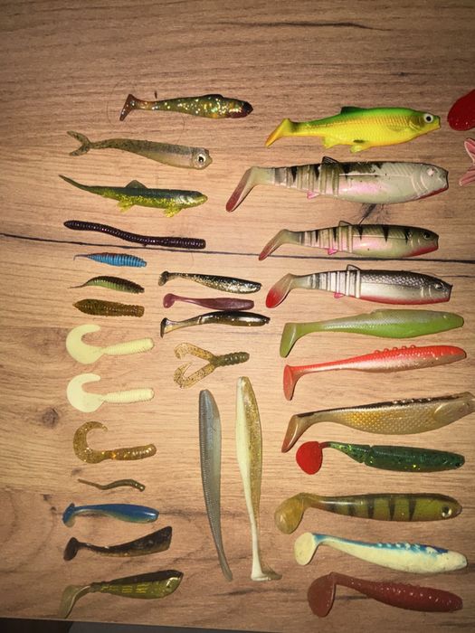 zestaw przynęt spinningowych