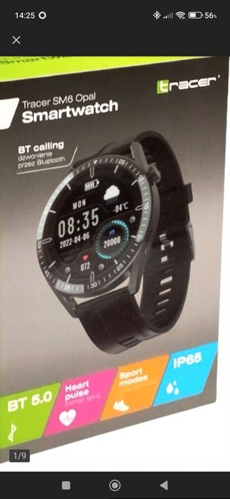 Smartwach Tracer sm6 opal