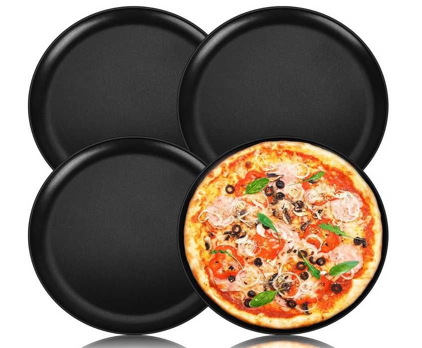 Blacha do pizzy Zestaw 4 Sztuk o średnicy 26 cm