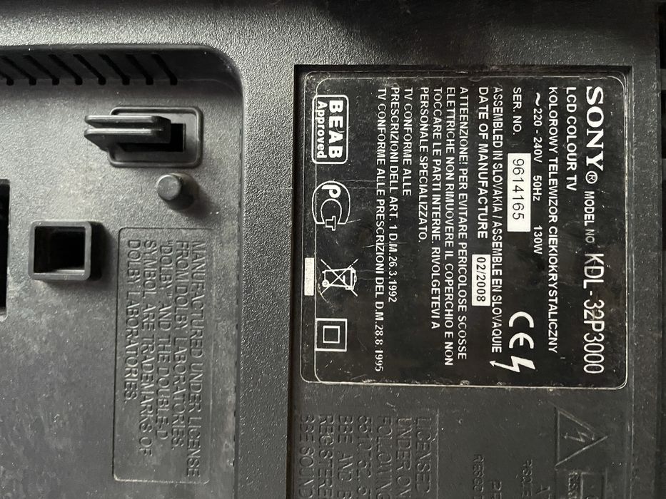 Telewizor 32cale Sony Bravia LCD TV