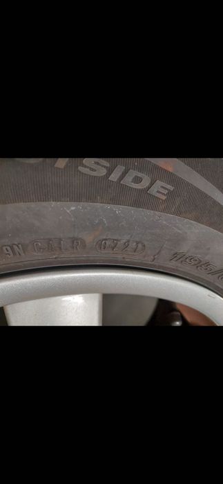 Комплект колес wv Golf