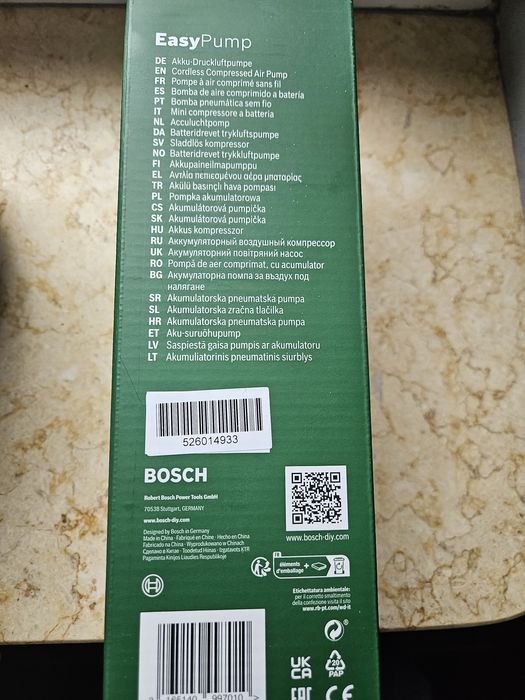 Pompka rowerowa Bosh EasyPump