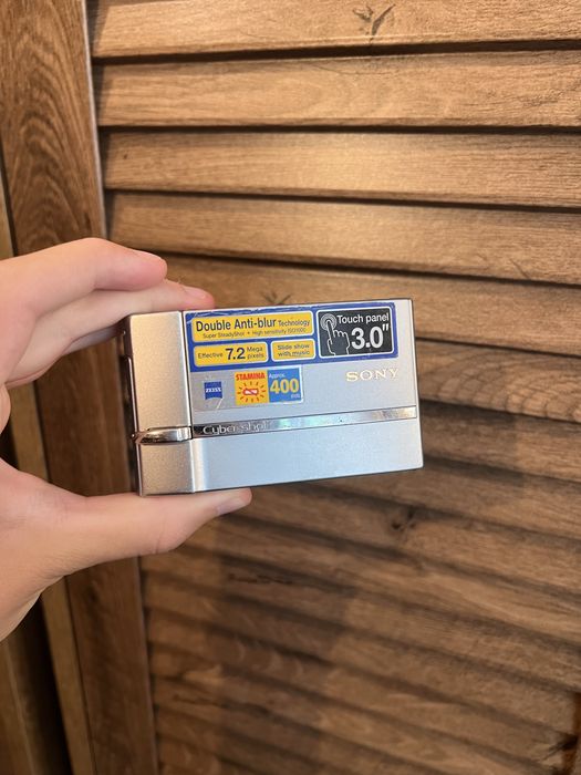 Sony Cyber-shot DSC-T50 Silver — Стан 10/10, комплект, картка 1GB