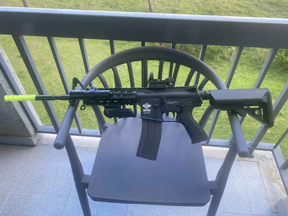 G&G CM16 com extras airsoft