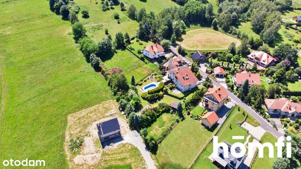 Działka budowlana z basenem 15,27ar Straconka