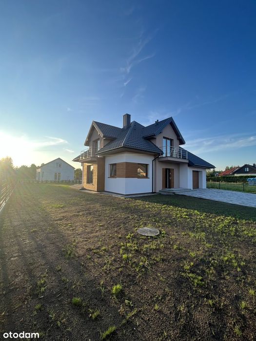 Nowy komfortowy dom wolnostojący Krzaki Czaplinkowskie Góra Kalwarią