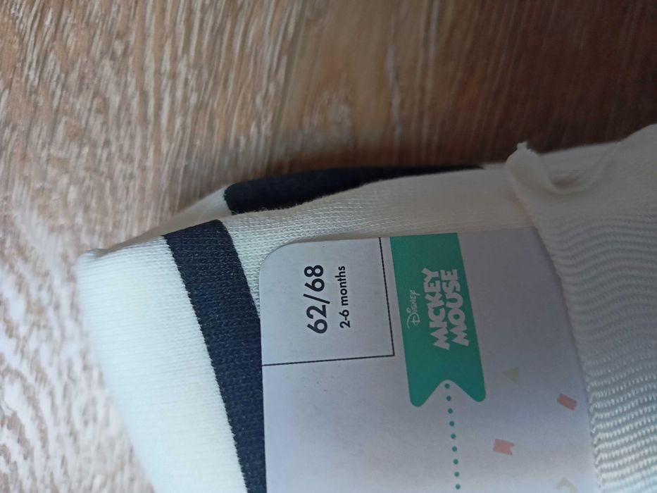 Komplet dresowy Disney 62/68 miętowy, nowy