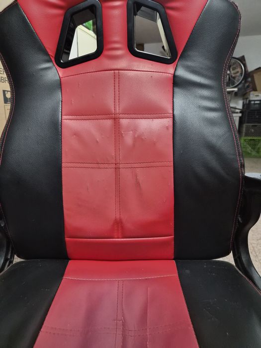 Cadeira Gaming NPLAY Vermelha e Preta