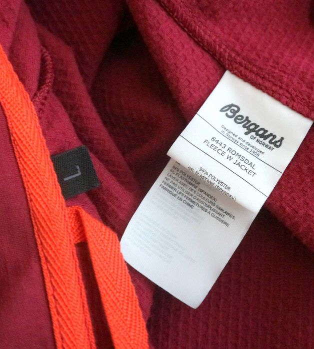 Bergans Romsdal Fleece Jacket kurtka outdoorowa bluza polarowa L