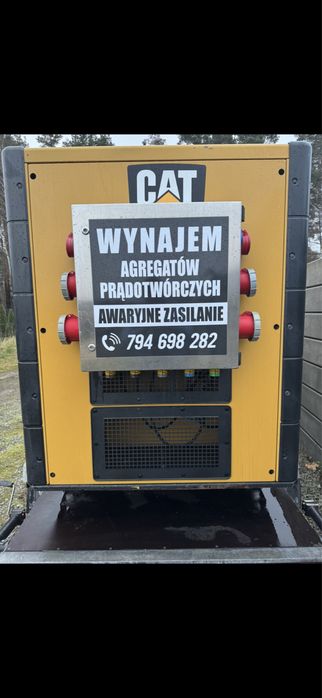 Wynajme agregat o mocy 160KW agregaty wynajem transport