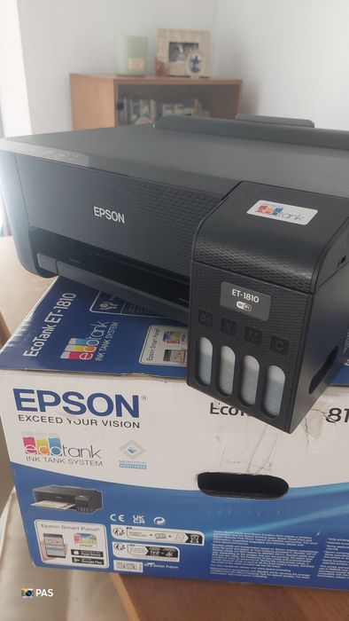 Impressora Epson EcoTank ET-1810 (Como Nova) + Fatura e Garantia Worten