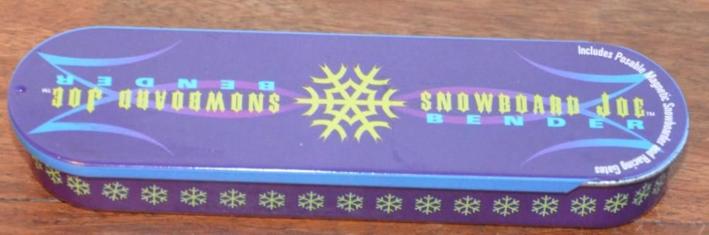 Boneco dobrável/flexível (BENDER) - “Snowboard Joe” (praticante de sno