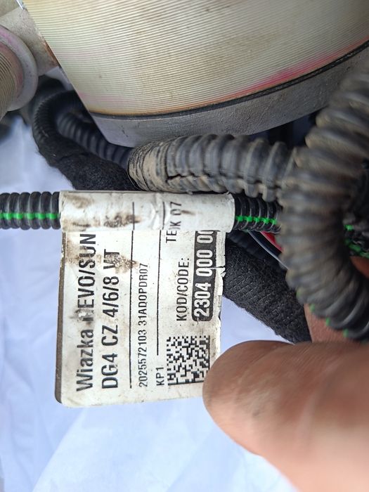 Wiązka elektryczna sekwencja LPG KME NEVO 210KM