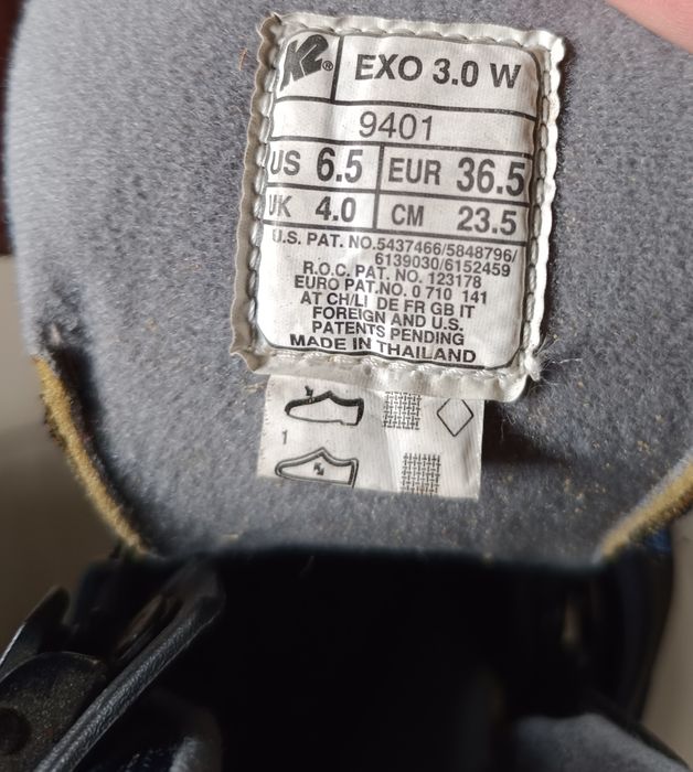 Łyżworolki K2, 36,5