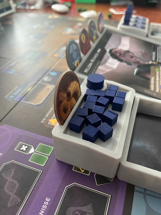 Diuna Imperium – organizer planszetka gracza (druk 3D, zestaw komponentów)