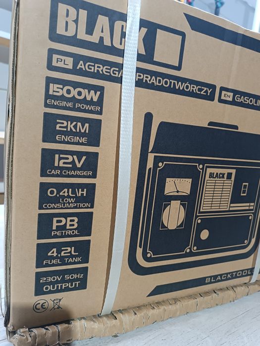 Генератор BLACK 1500W. 1.5клв генератор