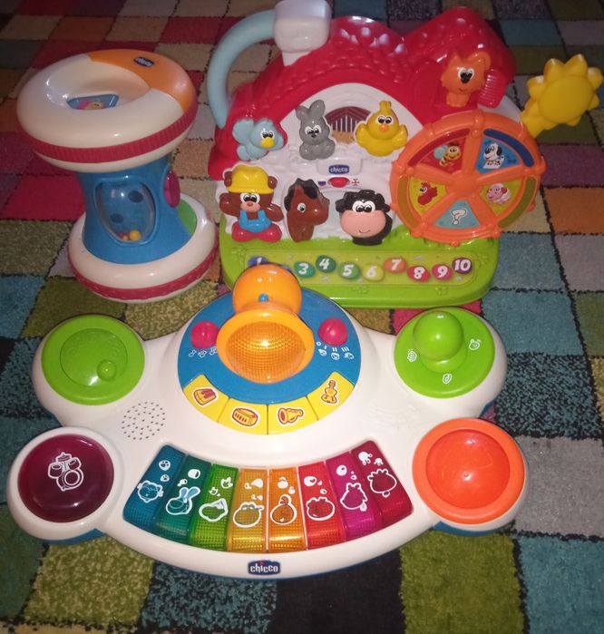 Музыкальные интерактивные обучающие игрушки Chicco