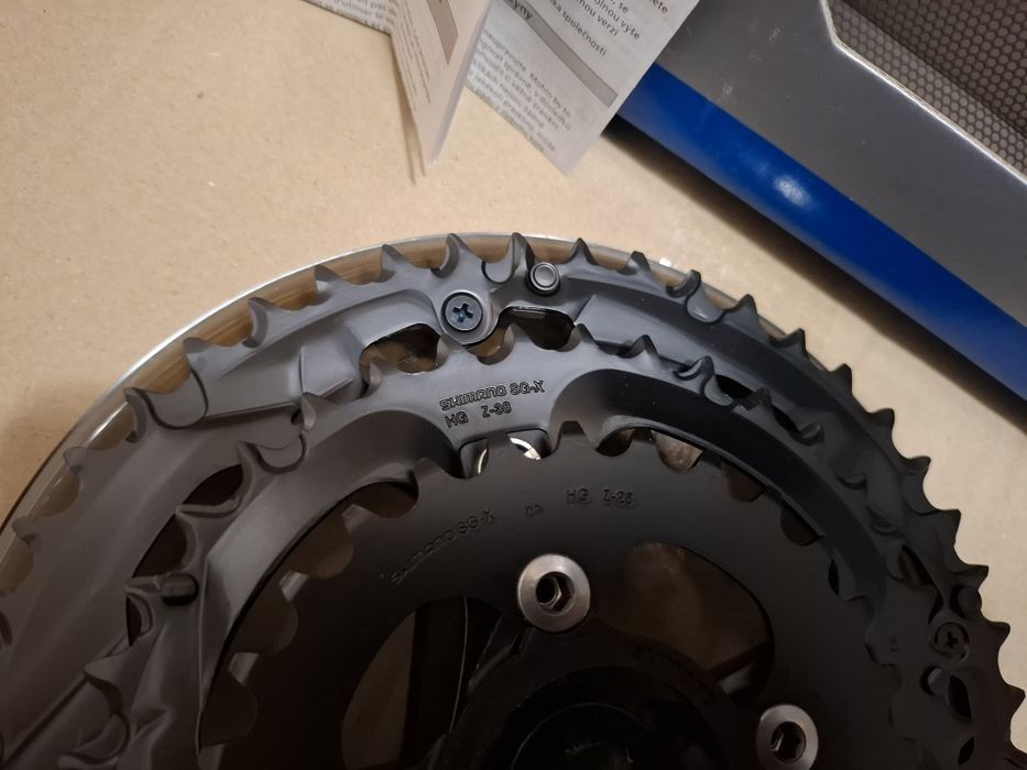 ВЕЛОсипедные шатуны разборные 48/38/28T Shimano ACERA FC-M361 Оригинал