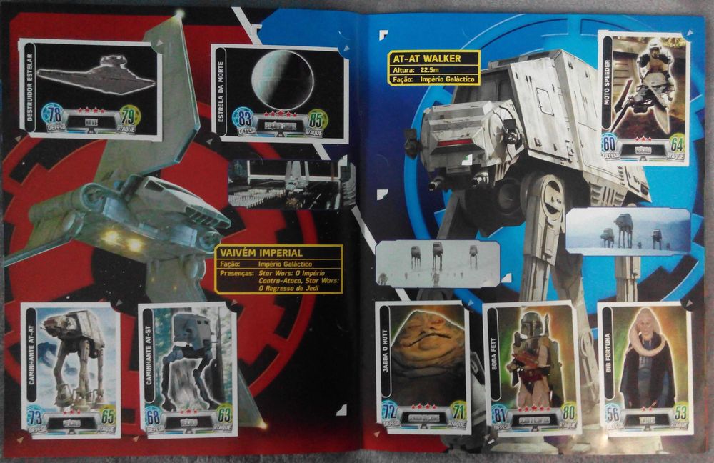 Caderneta Star Wars