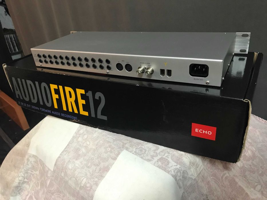 Echo Audiofire 12 – Interface de Áudio FireWire de Alta Qualidade