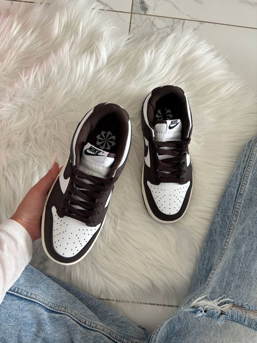 36-45 Nike SB Dunk Low Next Nature Dark Brown Whit