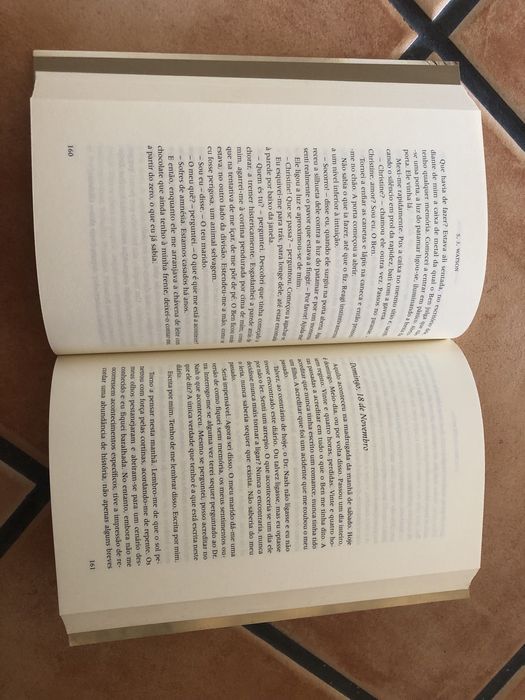 "Antes de Adormecer", de S. J. Watson