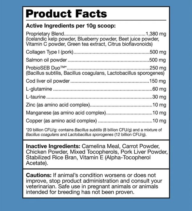 Show Stopper K9 добавка для шерсти и кожи собак витамины Puppy Gold K9