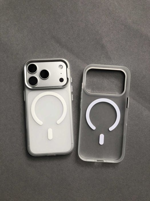 Чохол Matte White Magsafe iPhone 17 Pro Max чехол айфон 17 Про макс iPhone 17 Pro айфон 17 Про